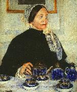 Mary Cassatt, Lady at the Tea Table